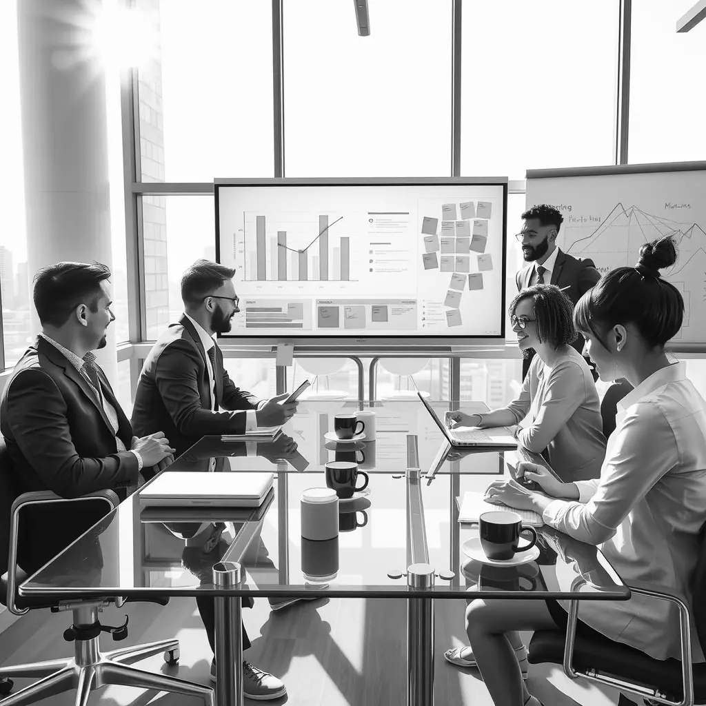 Atelier de restitution avec une équipe marketing autour de l'analyse d'une campagne.